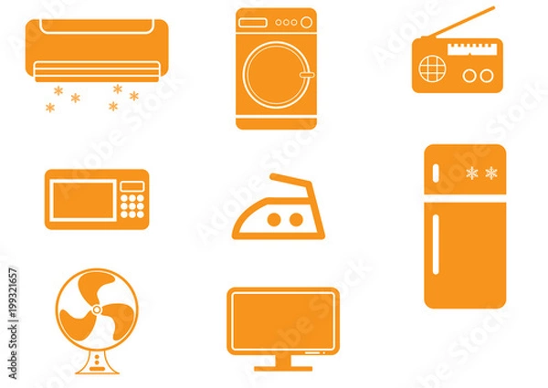 Obraz Home appliances icon