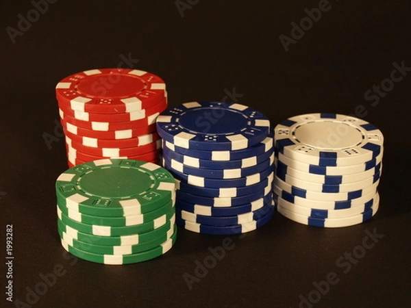 Obraz poker chips
