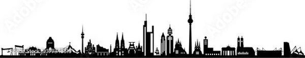 Obraz Skyline Deutschland