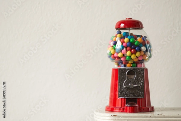 Obraz Gumball Machine in Antique Store