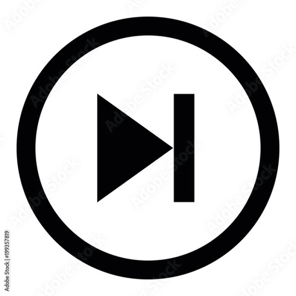 Obraz Skip Symbol Umrandung