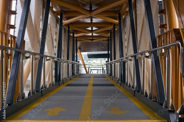 Fototapeta Dock Walkway