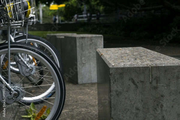 Fototapeta Bicycle Parking