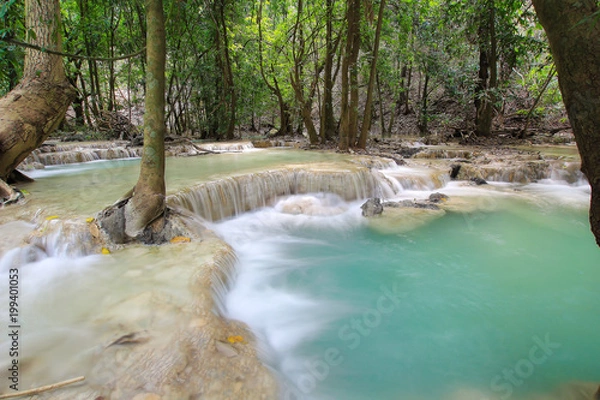 Obraz blue waterfall