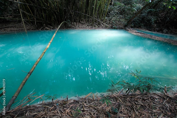 Obraz blue waterfall