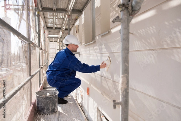 Obraz Praca na budowie