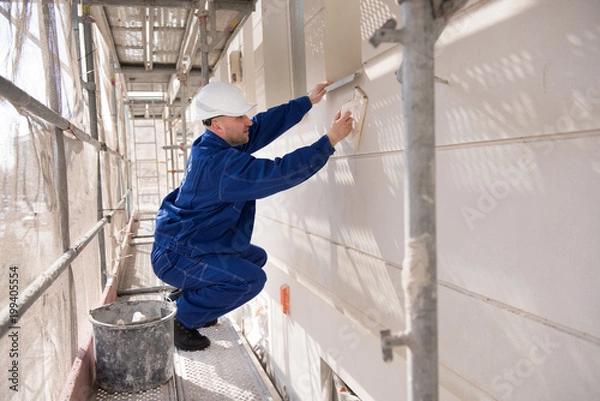 Obraz Praca na budowie