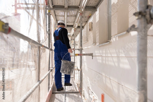 Obraz Praca na budowie