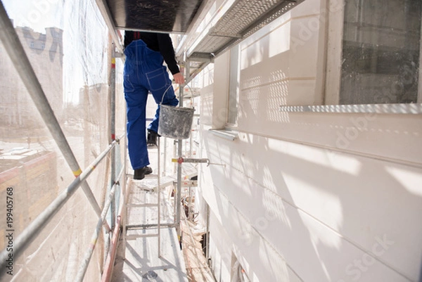 Obraz Praca na budowie