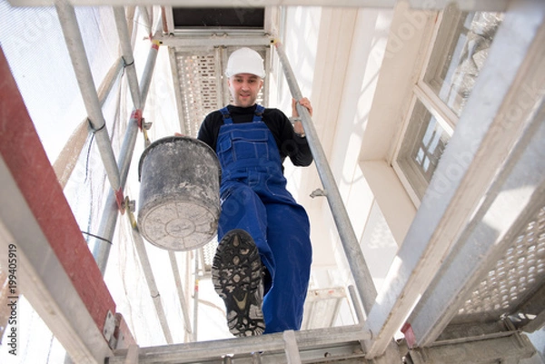 Obraz Praca na budowie