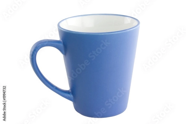 Obraz niebieski kubek do kawy