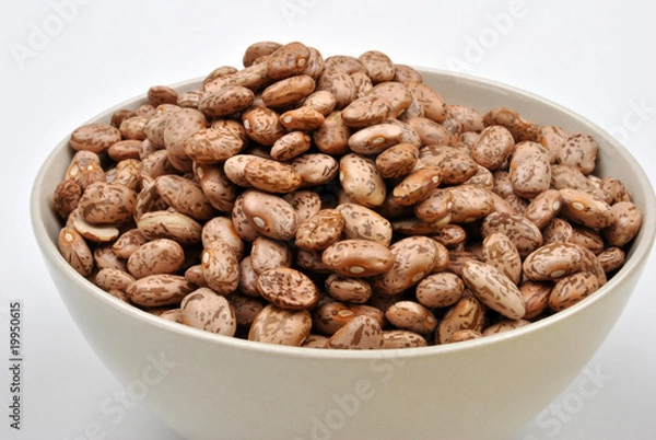 Fototapeta organic pinto beans are good for stew or soup