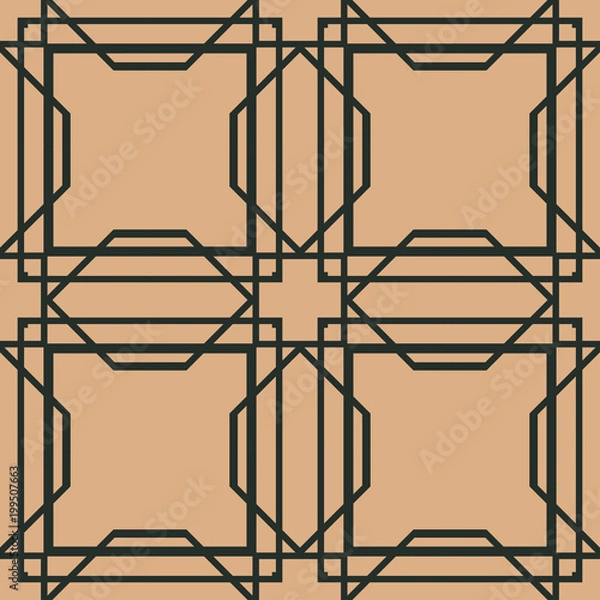 Obraz Vintage seamless pattern