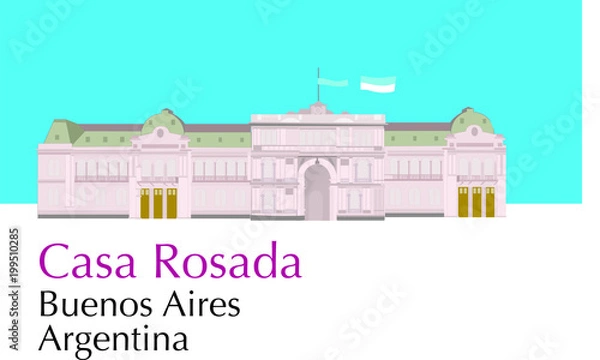 Obraz Casa de Gobierno de Argentina 