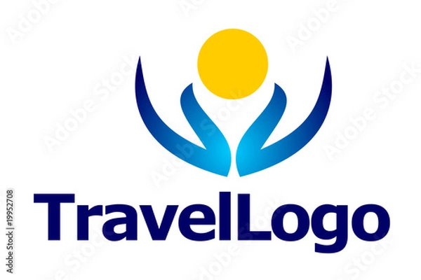 Obraz sun travel logo