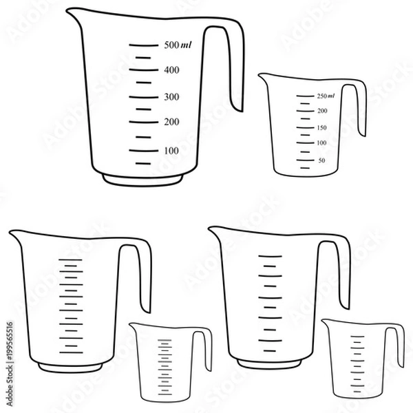 Obraz Miarki . Wektor