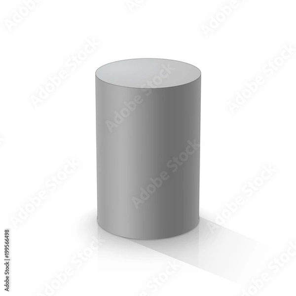 Obraz Grey cylinder