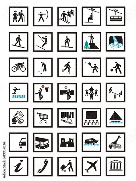 Fototapeta holidays vector elements