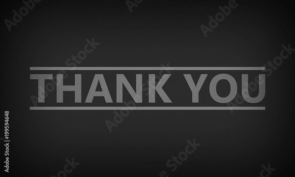 Obraz Thank You
