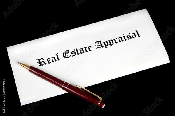 Fototapeta Real Estate Appraisl Documents