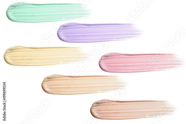 Fototapeta liquid make up color correcting concealer set