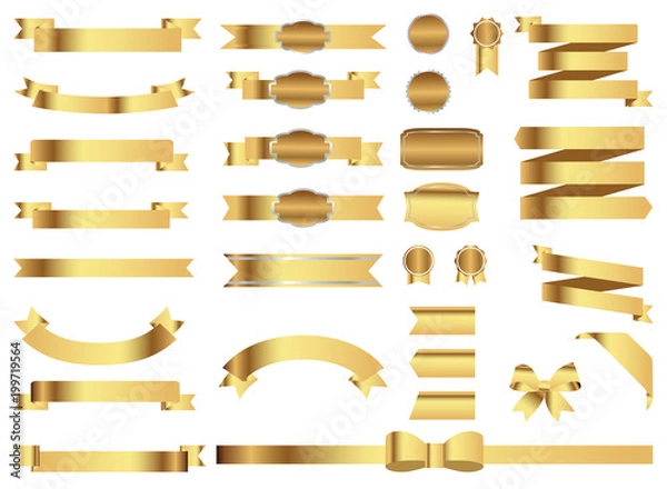 Obraz Gold Ribbon collection