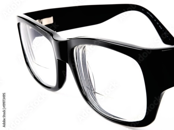 Obraz Black retro eyeglasses.