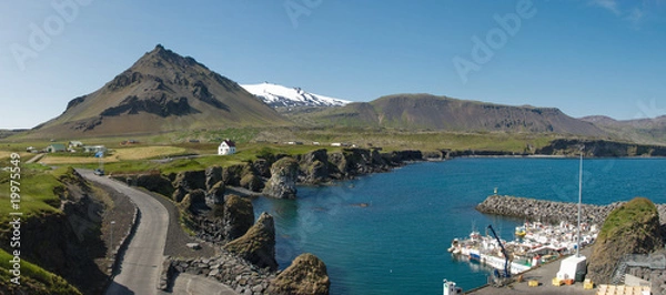 Fototapeta Panorama à Arnarstapi 2