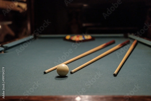 Fototapeta Pool Table