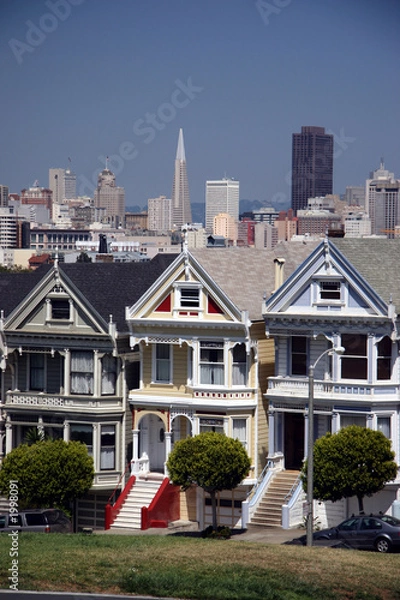 Obraz alamo square park