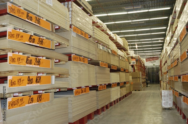 Obraz Almacén de maderas 184