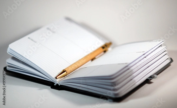 Obraz Kalender und Stift