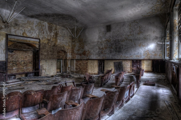 Fototapeta Leerstuhl