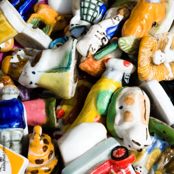 Fototapeta Plastic toys