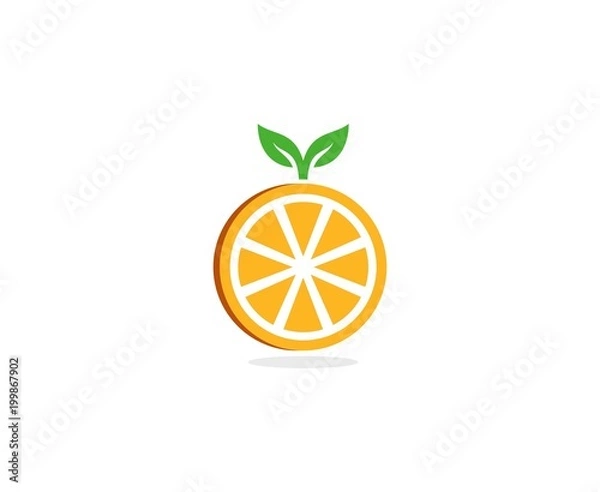 Fototapeta Orange logo