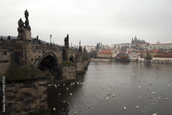 Fototapeta Prague bridge