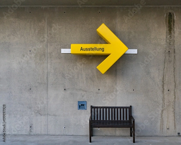 Fototapeta Hier geht zur Ausstellung