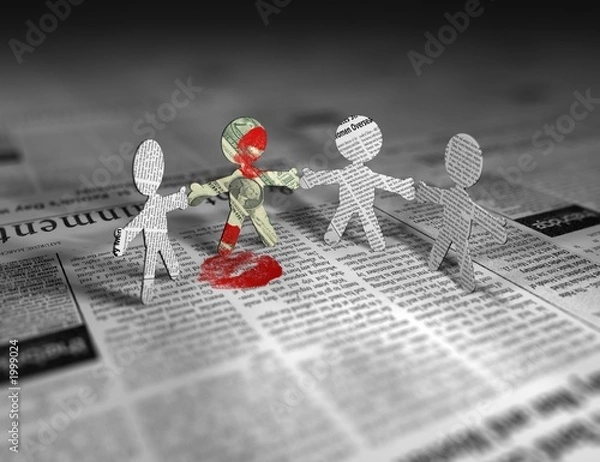 Obraz paper and money