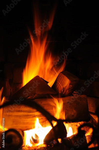 Obraz Fireplace