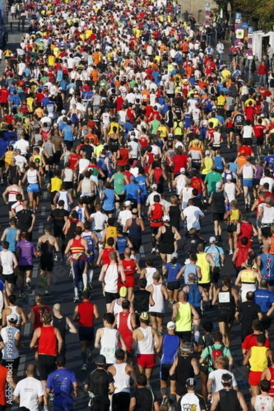 Obraz Läufer beim Marathon
