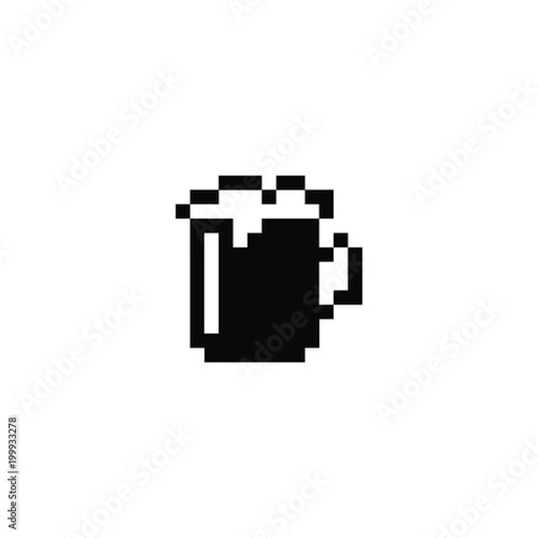 Fototapeta Beer pixels