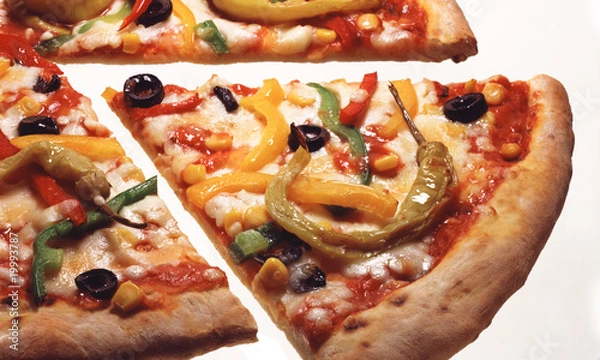 Obraz Pizza vegetarisch