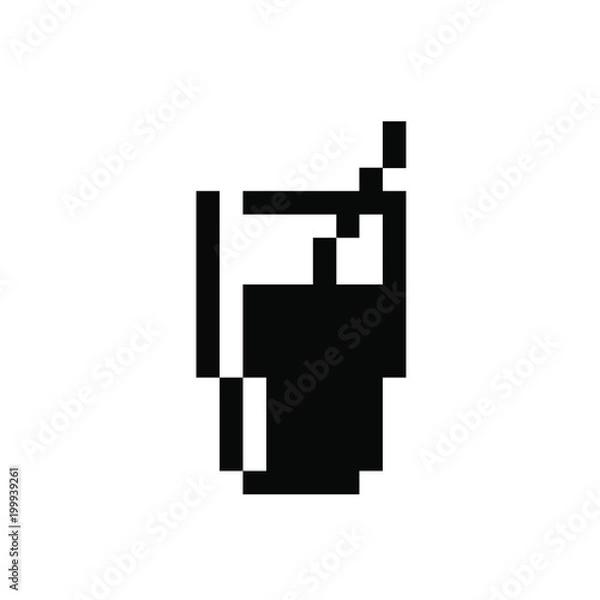 Fototapeta Glass pixels