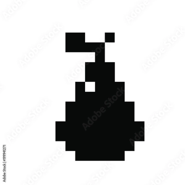 Fototapeta Pear pixels
