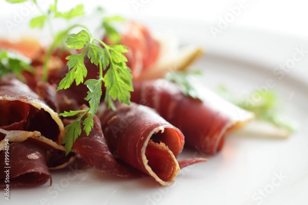 Obraz Food, Serrano-Schinken