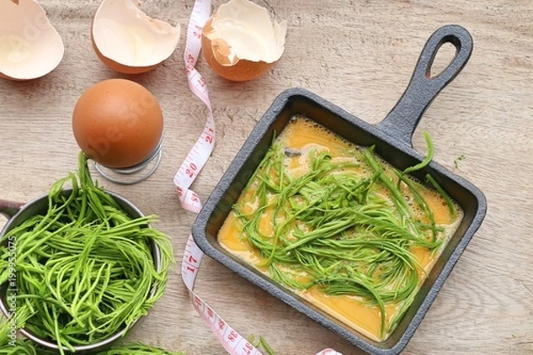 Obraz Acacia pennata with egg