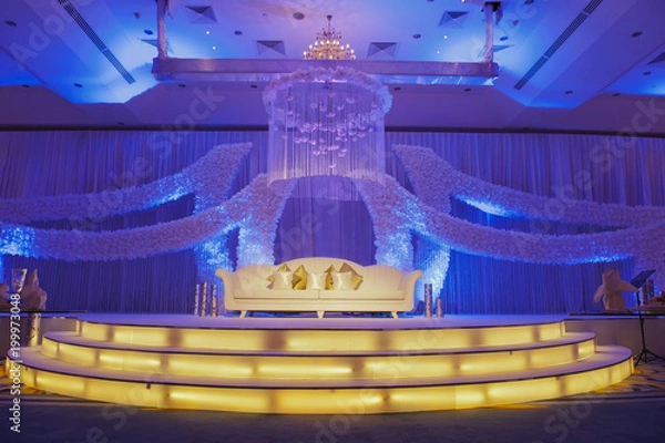 Obraz Arabic wedding stage