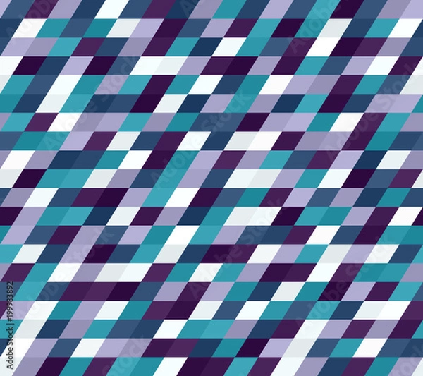 Fototapeta Parallelogram pattern. Seamless vector