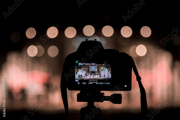 Obraz the performance night