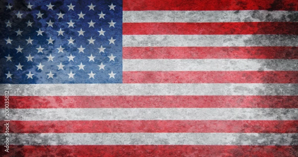 Fototapeta Flag of USA